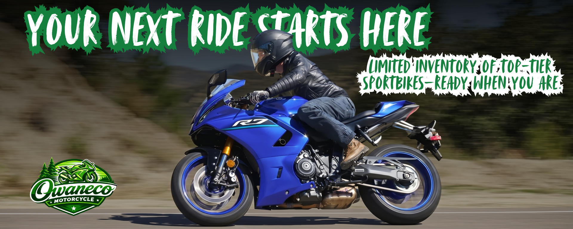 Sport Bike Inventory Promotion