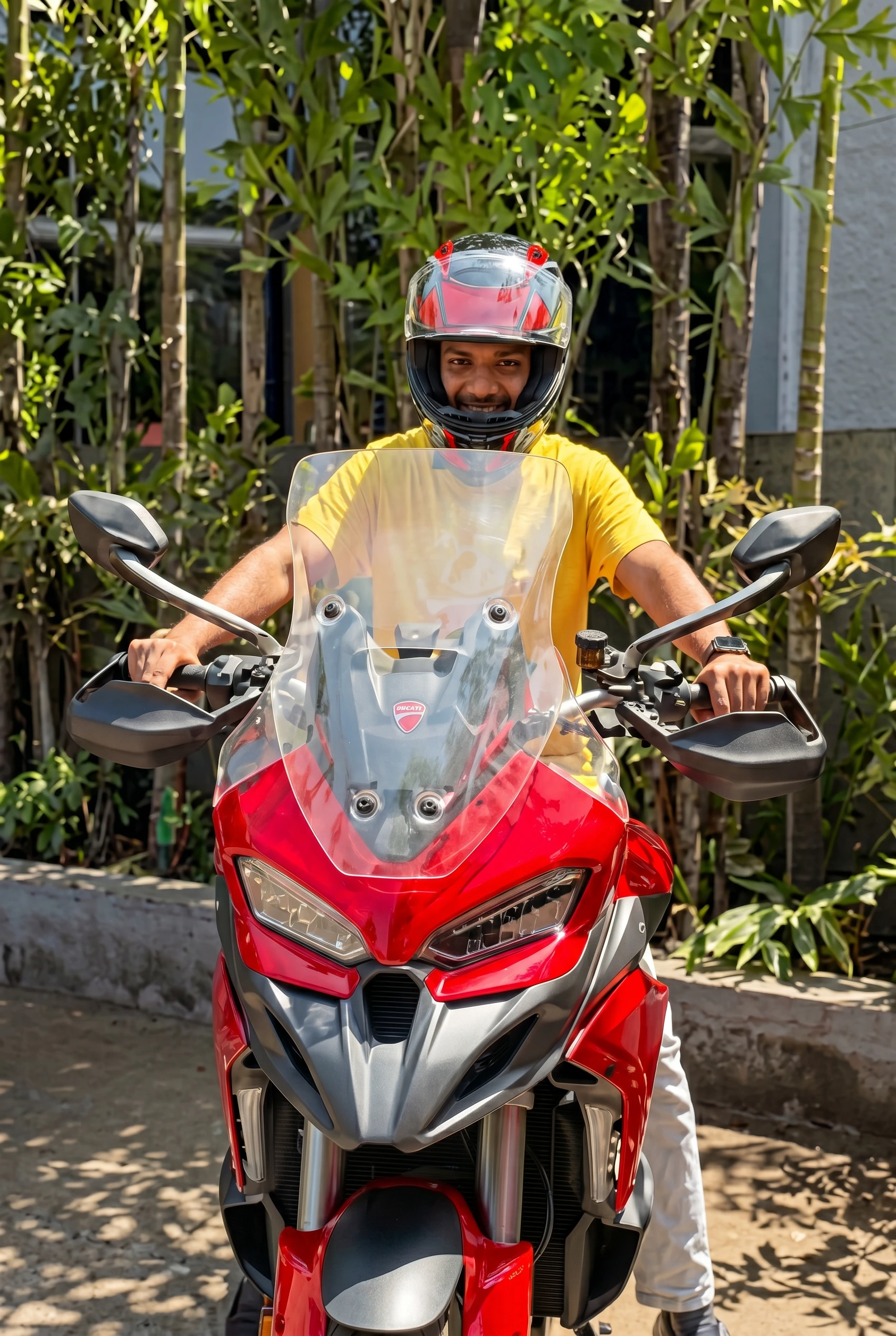 Customer testimonial photo